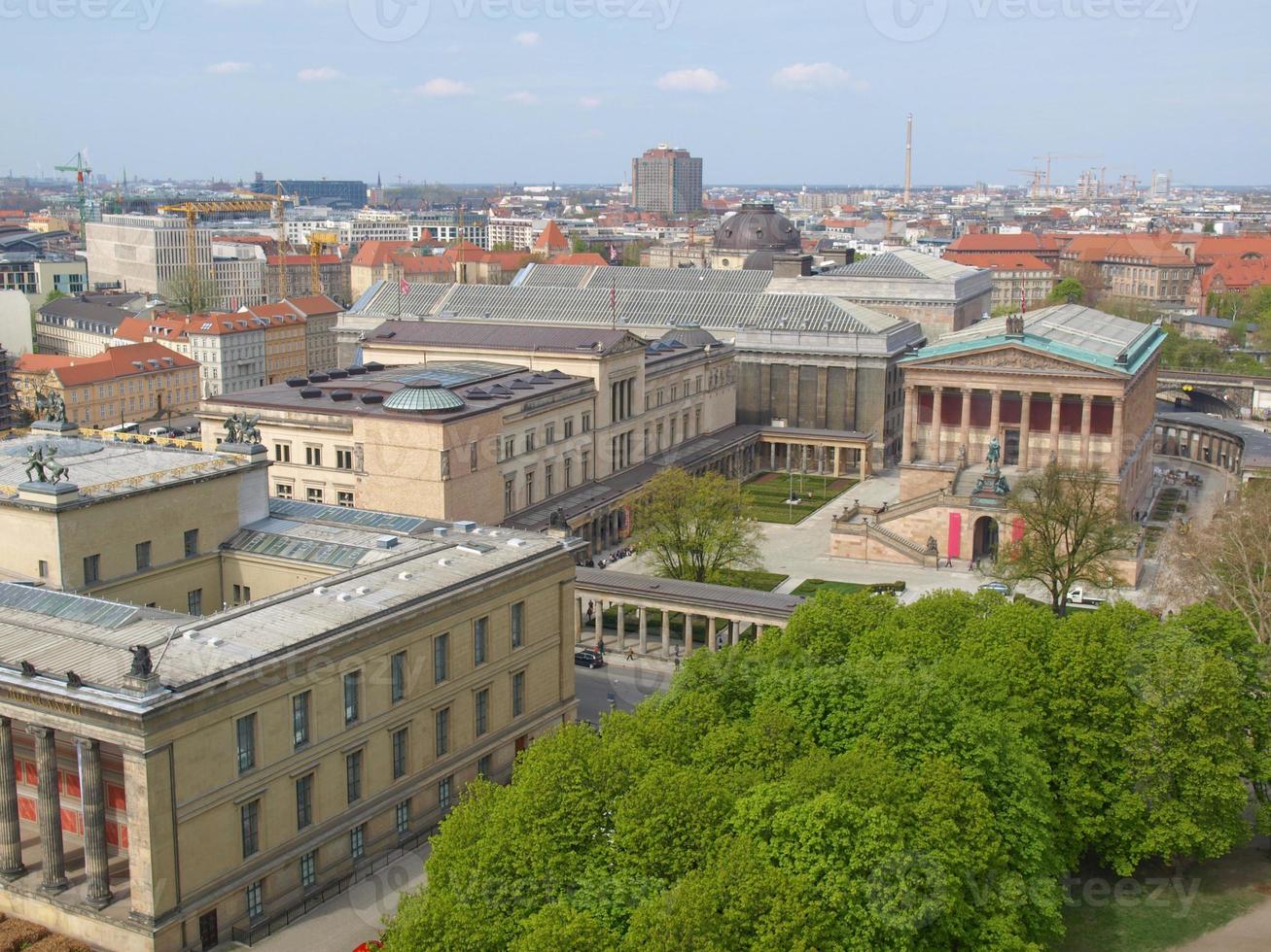 vue aérienne de berlin photo