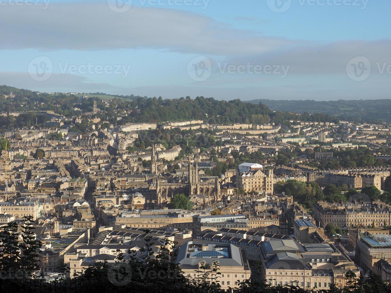 vue aérienne du bain photo