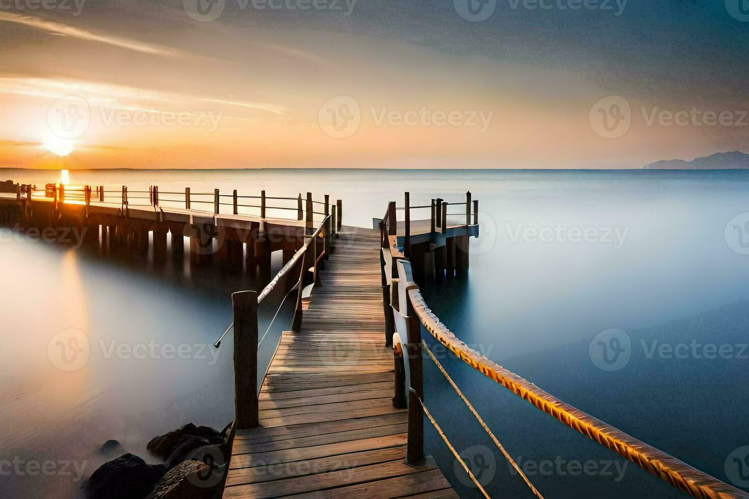 photo fond d'écran le ciel, mer, ciel, le mer, le ciel, le mer, le. généré par ai