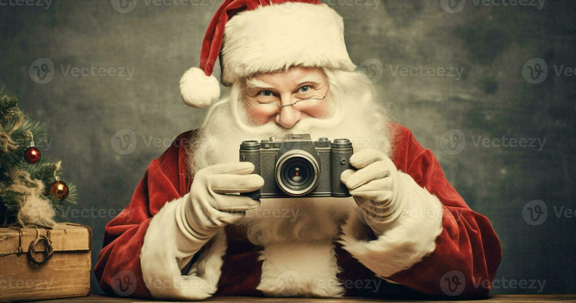 Noël homme Père Noël sourire hiver photo