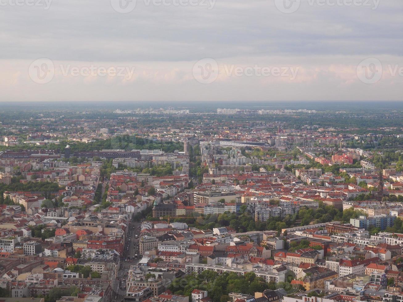 vue aérienne de berlin photo