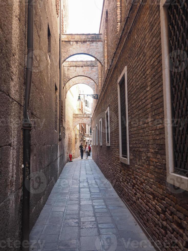 vue sur la ville de venise photo