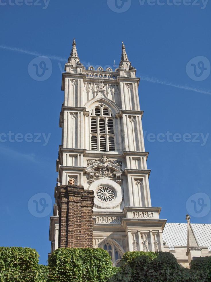 Église de l'abbaye de Westminster à Londres photo