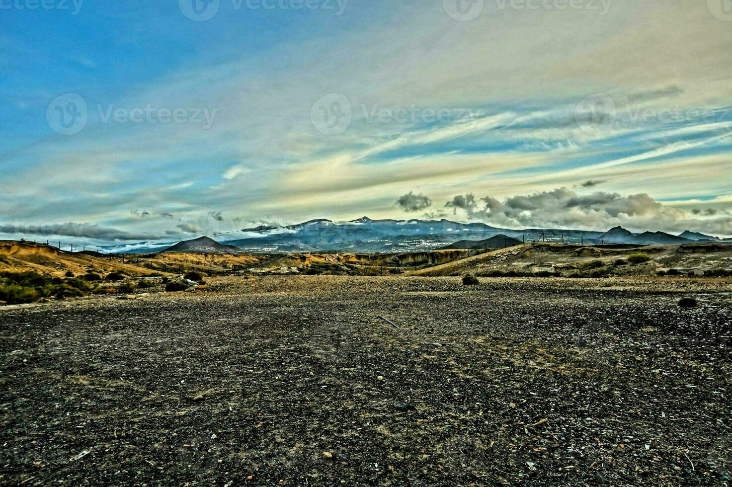 vue panoramique sur la montagne photo