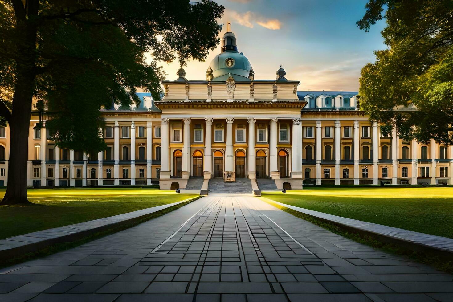 le Université de Wisconsin - madison. généré par ai photo