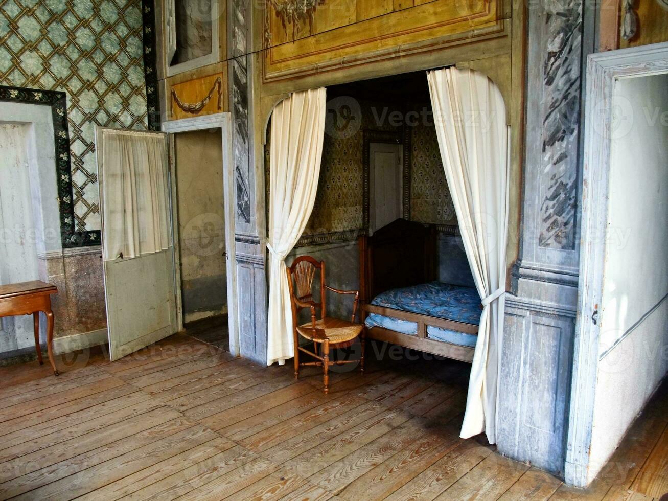 jean Jacques Rousseau chambre, les charmettes, Chambry, savoyarde, France photo