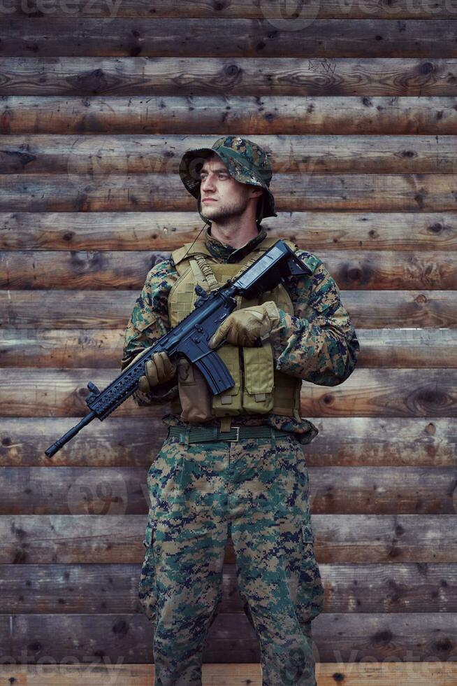 soldat homme portrait photo