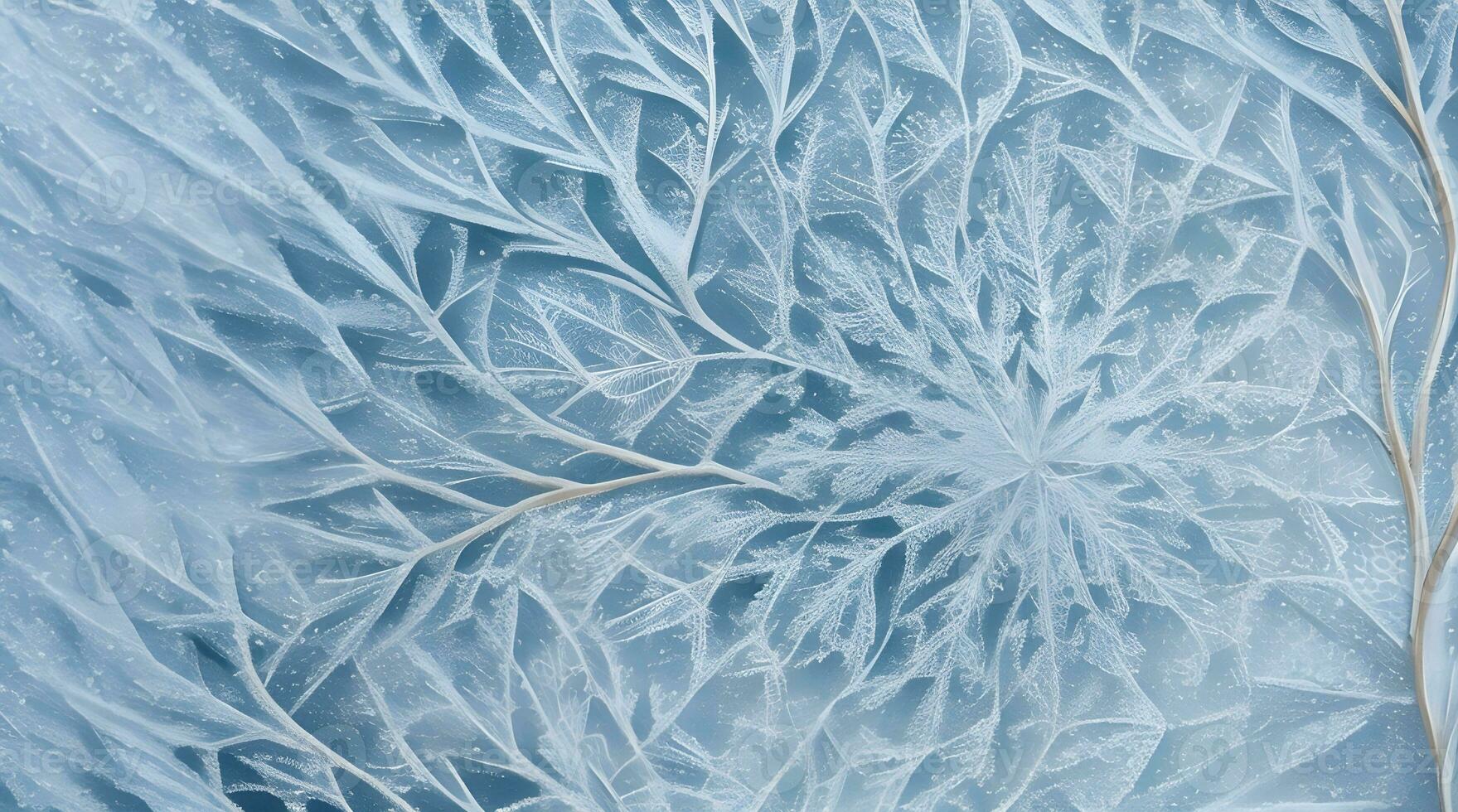 fascinant gel motifs sur une hiver vitre révélateur le sublime beauté de température froide talent artistique. ai généré photo