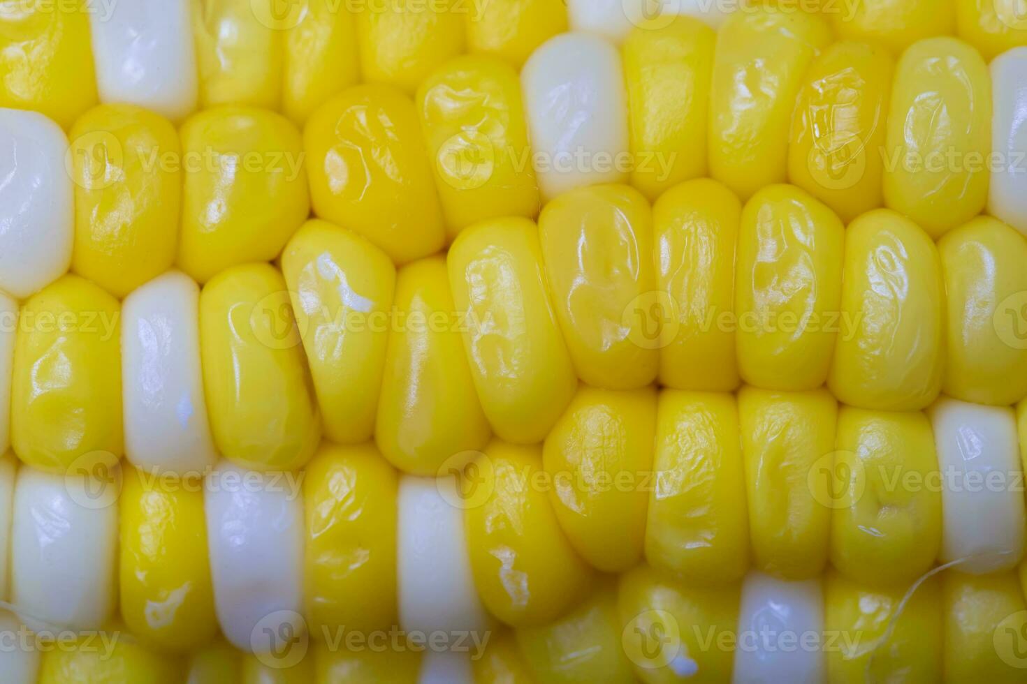 texture de Jaune bouilli blé proche en haut. photo