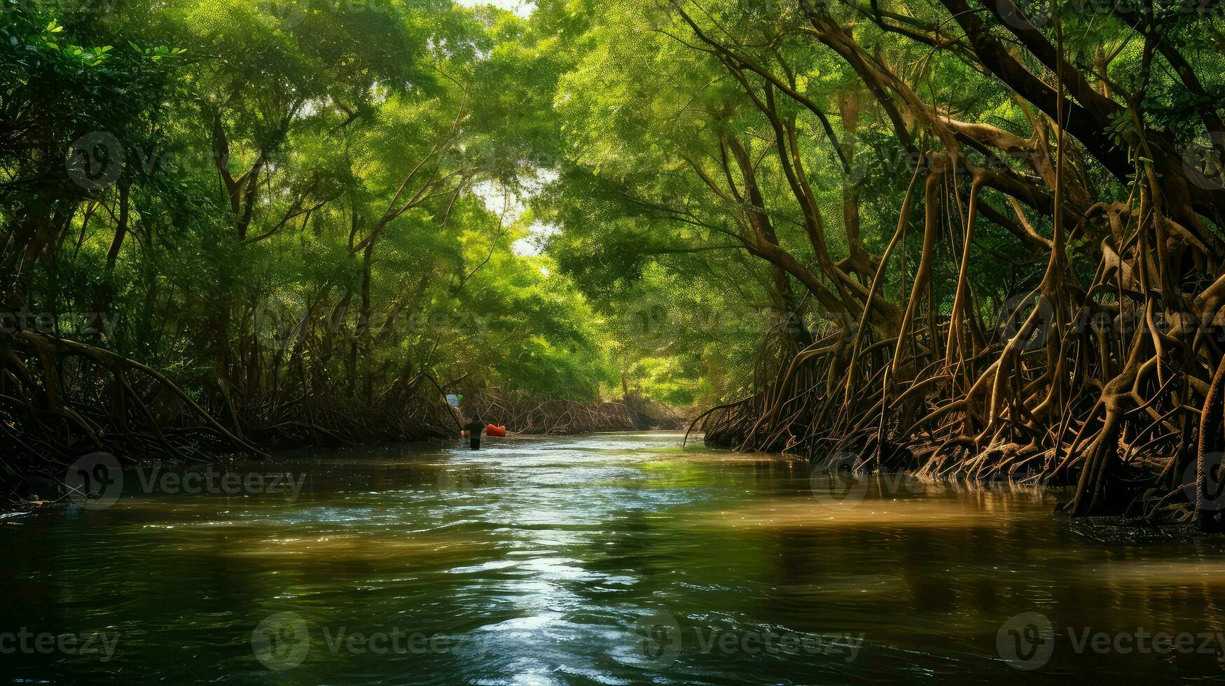 faune kenyan forêt tropicale côtier ai généré photo