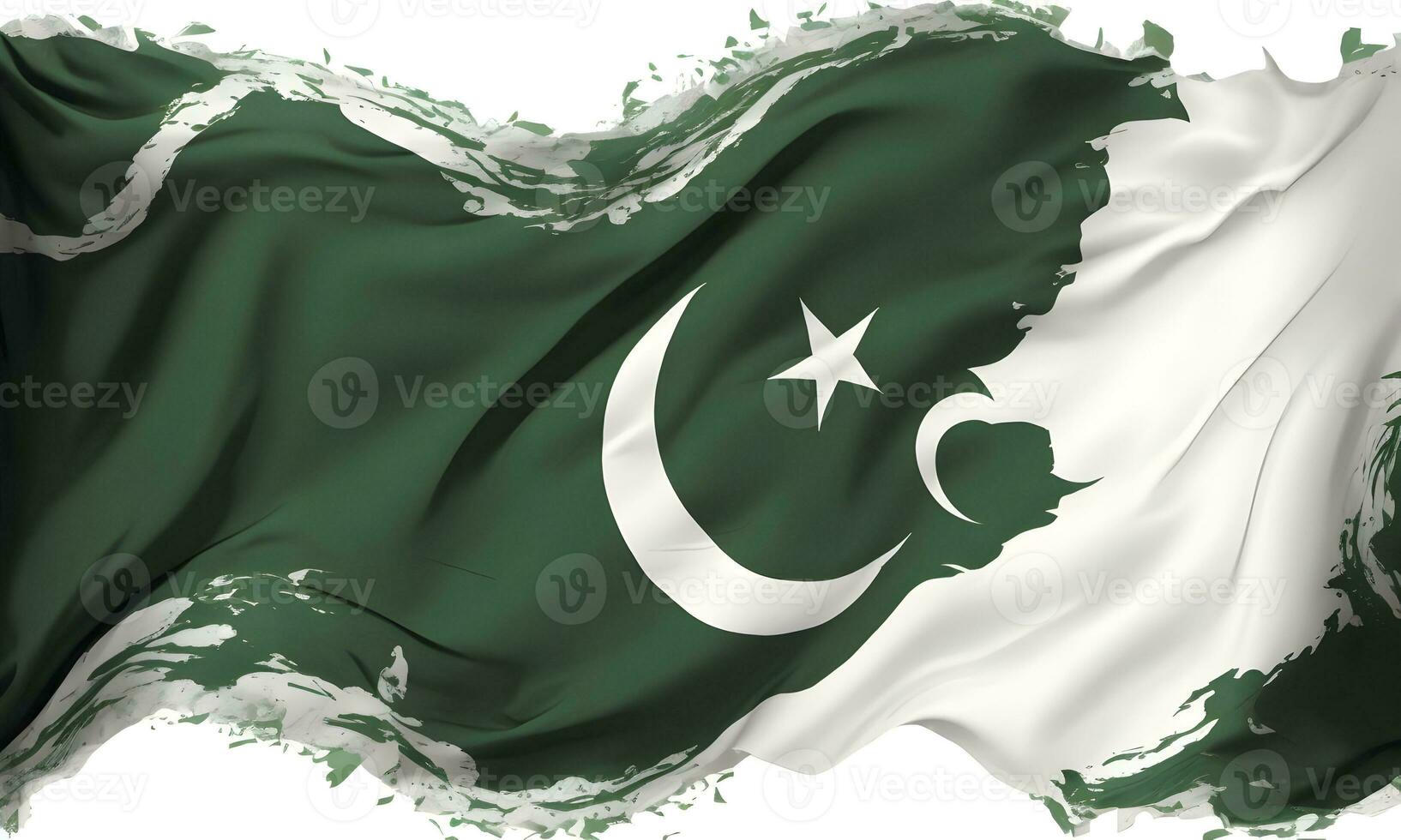 photo drapeau de Pakistan content indépendance journée