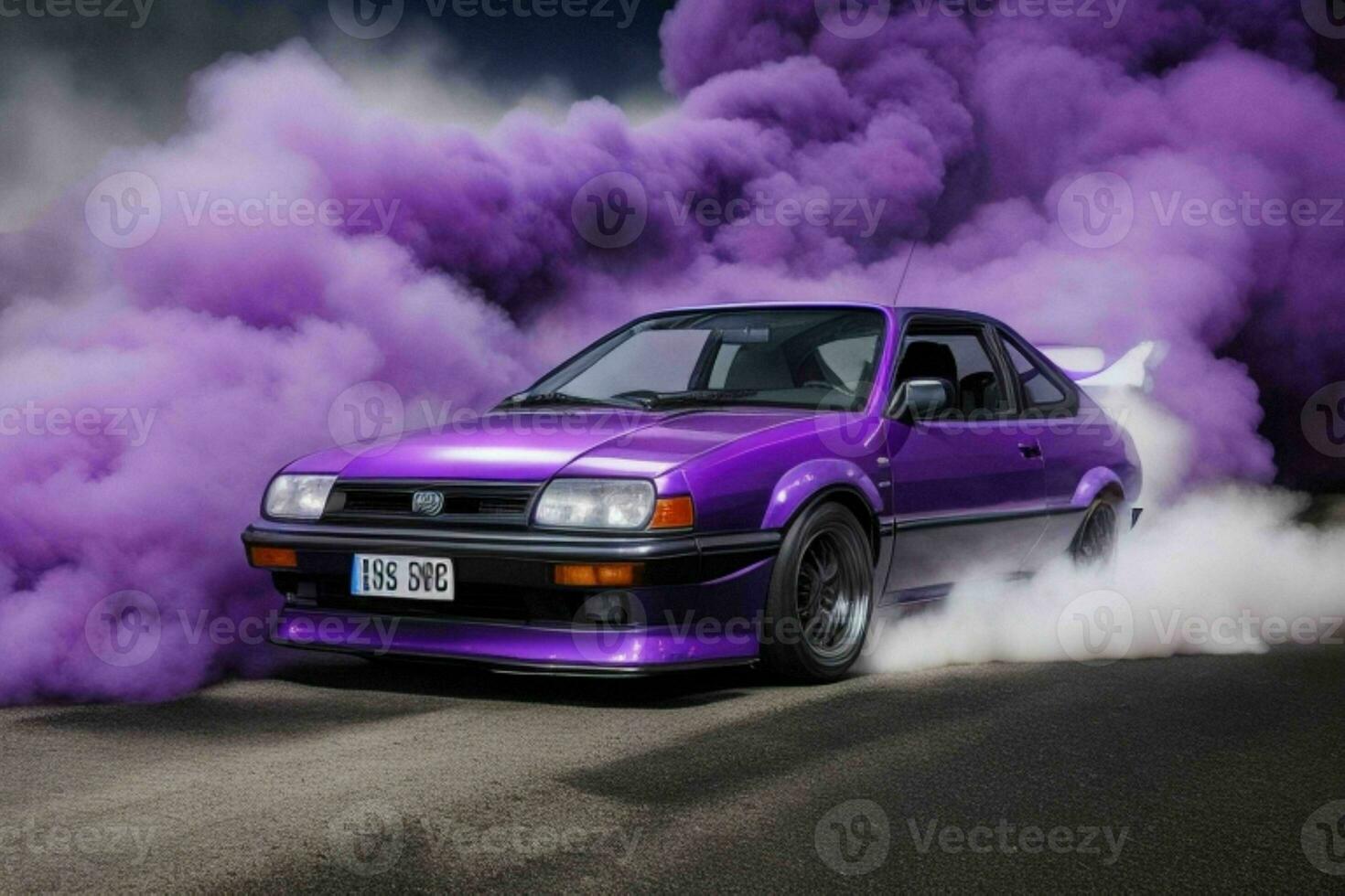 sport voiture jdm ae 86. ai génératif pro photo