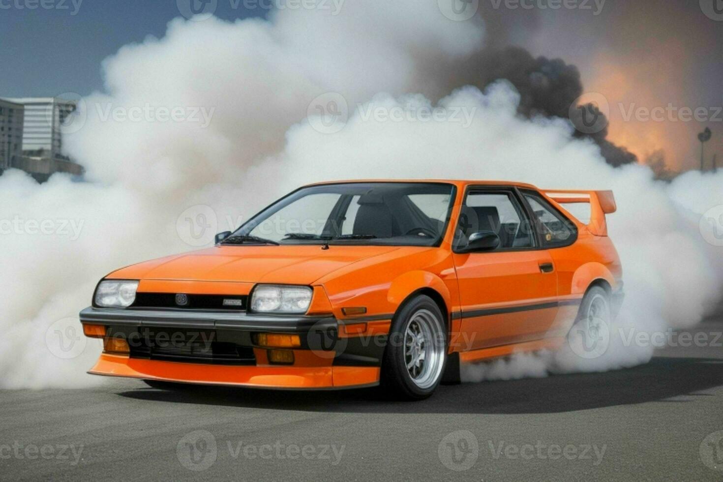 sport voiture jdm ae 86. ai génératif pro photo