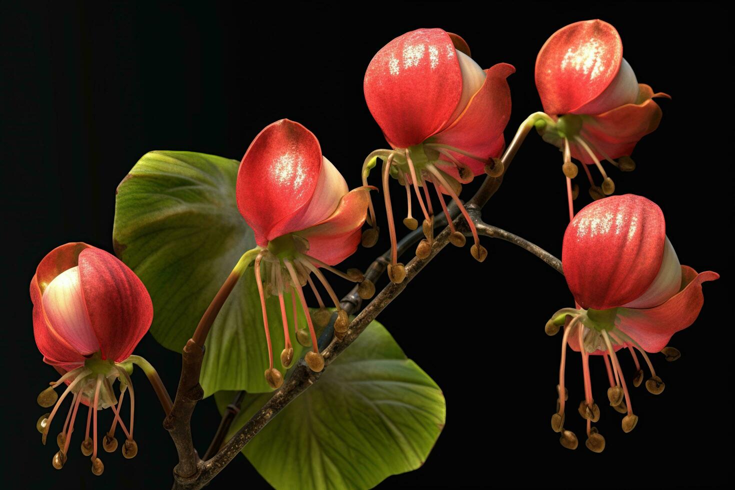 fermer coup de magnifique et coloré épanouissement boulet de canon fleurs ai généré photo