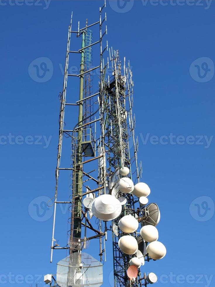 antennes de tour de communication photo