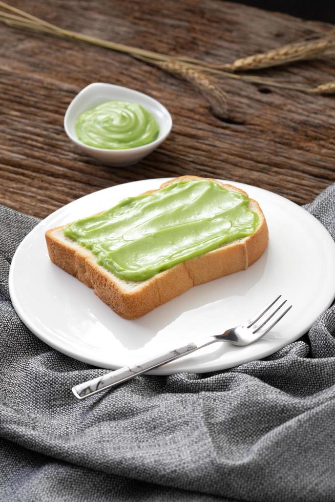 pandan custard pain thai dessert sweet photo