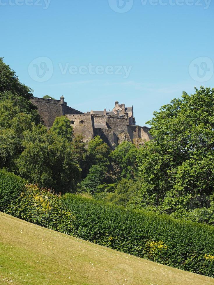 Château d'Edimbourg en Ecosse photo