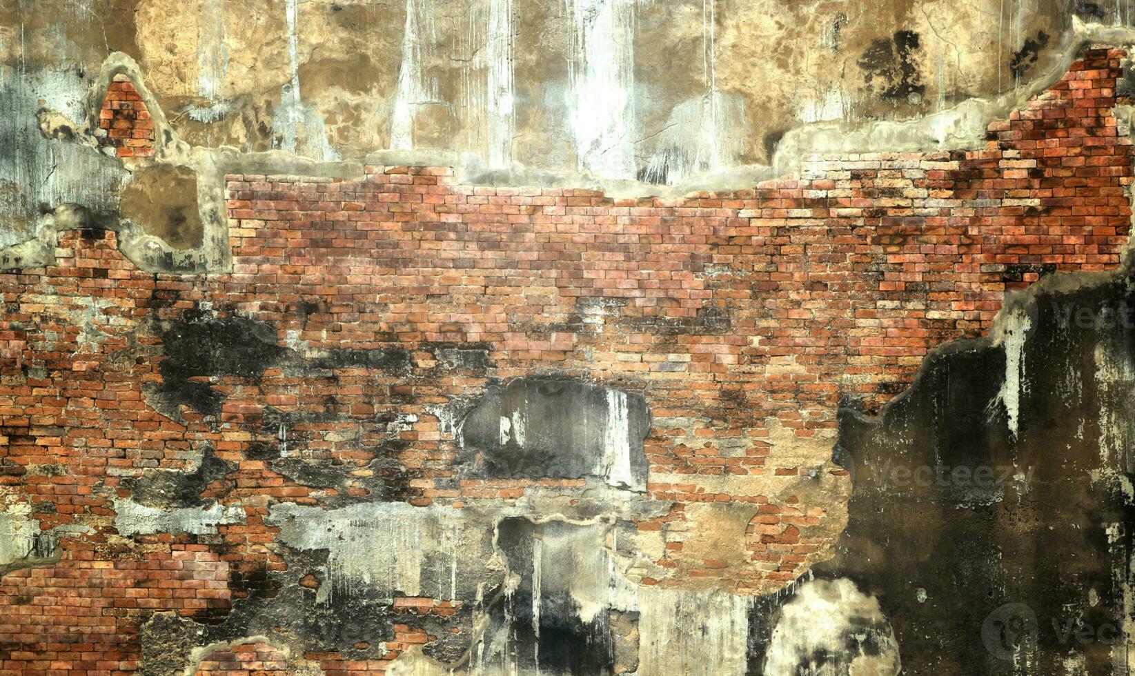 mur vieux rouge brique antique ancien Contexte photo