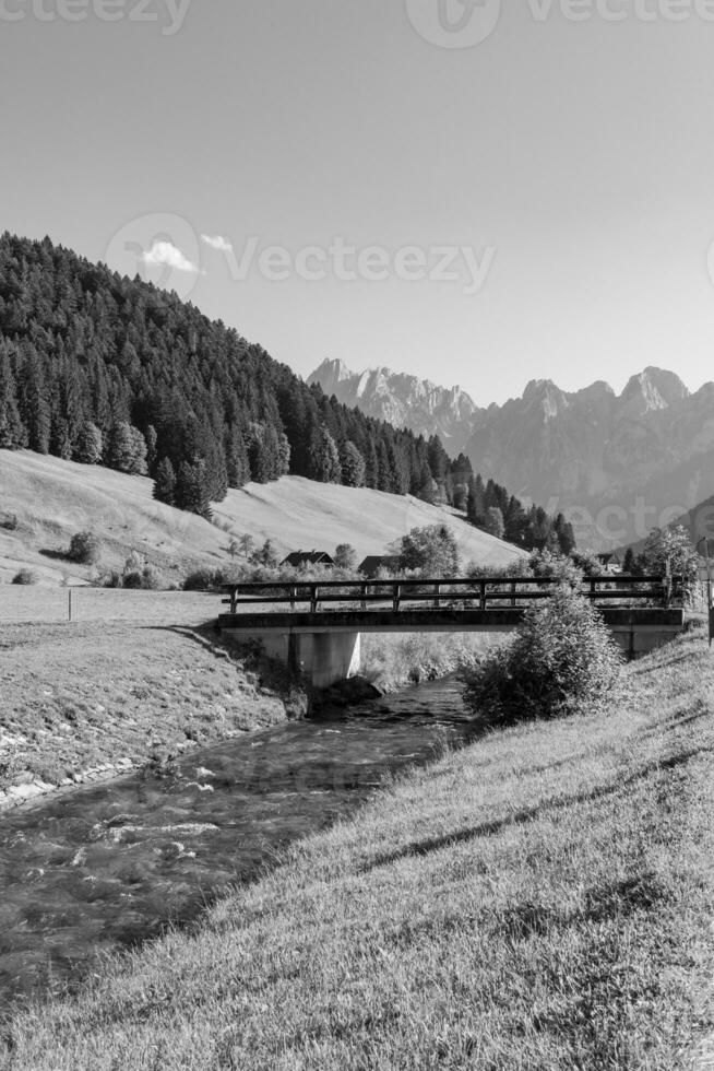 randonnée près gosau dans L'Autriche photo