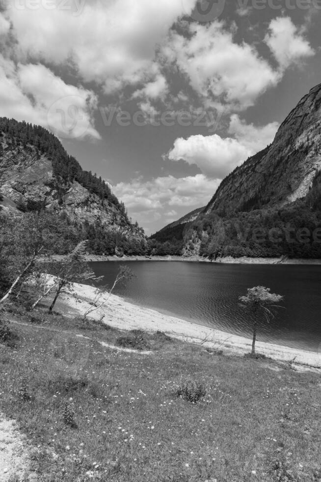 randonnée près gosau dans L'Autriche photo