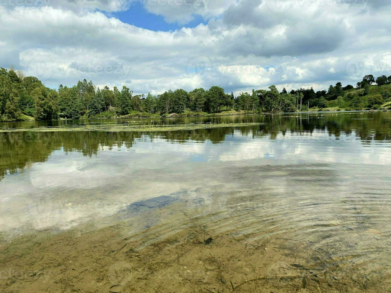 une vue de le Lac district à tarn comment photo