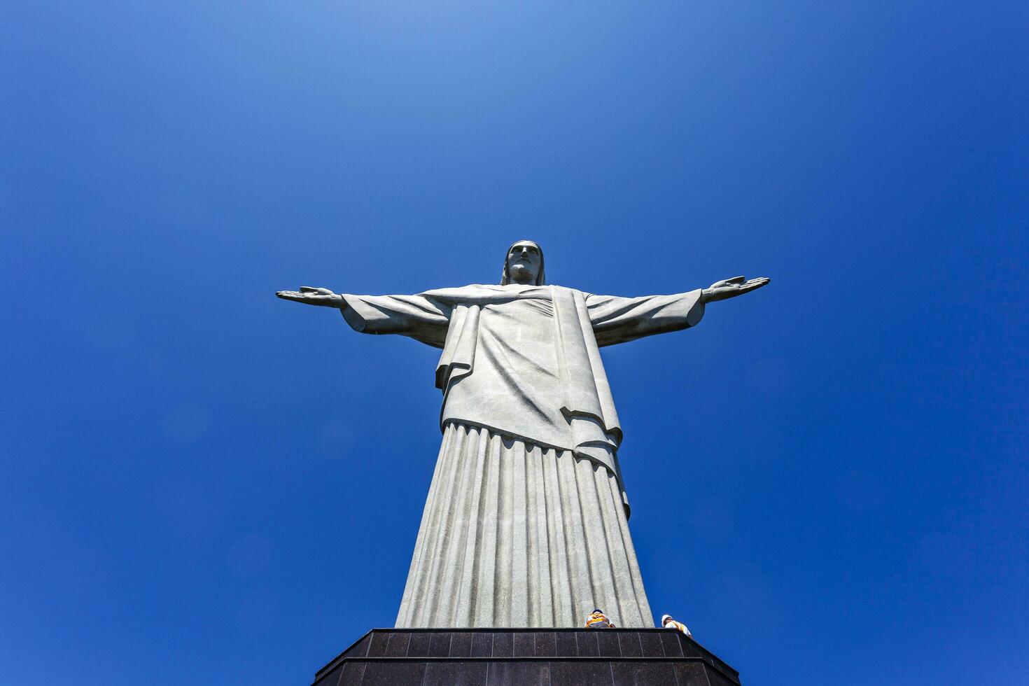 christo rédempteur statue de Jésus Christ dans Rio de janeiro, Brésil, Sud Amérique photo