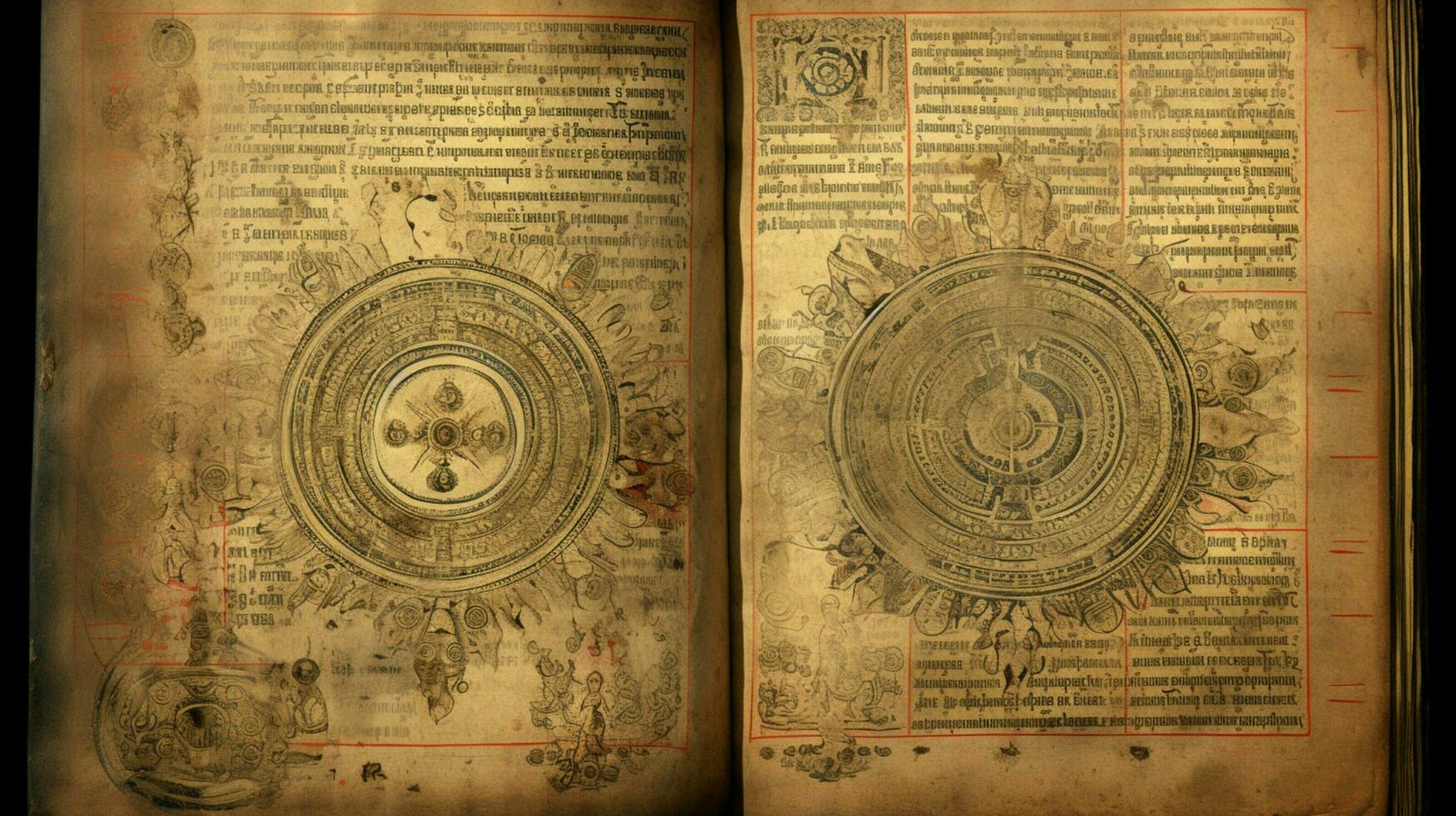 ancien des textes éclairer spiritualité sagesse dans religion photo