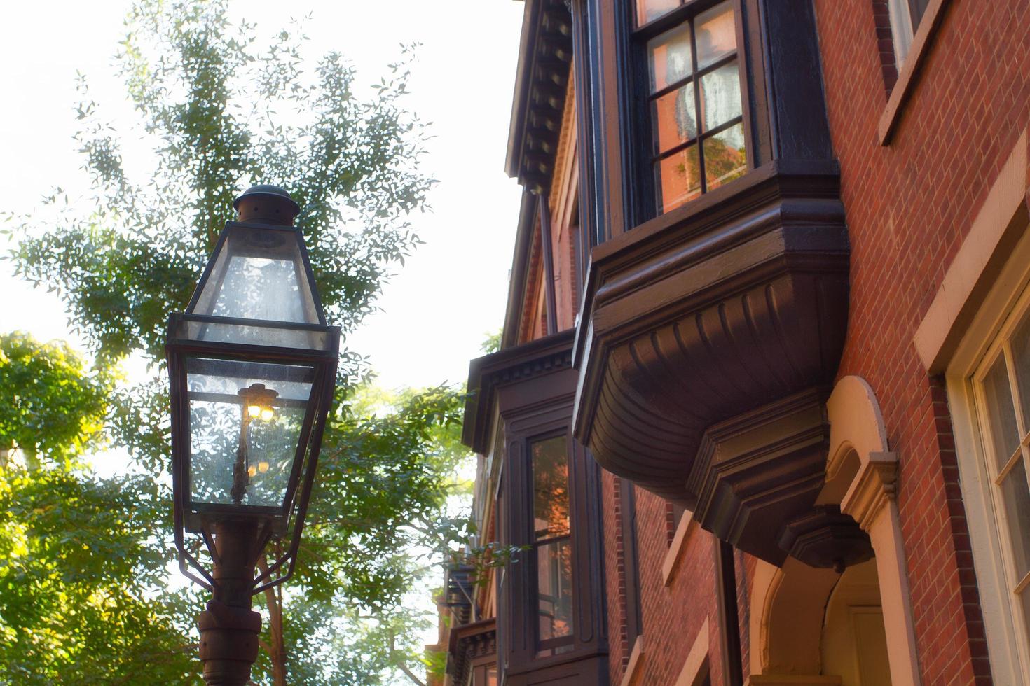 paysage urbain de boston beacon hill photo