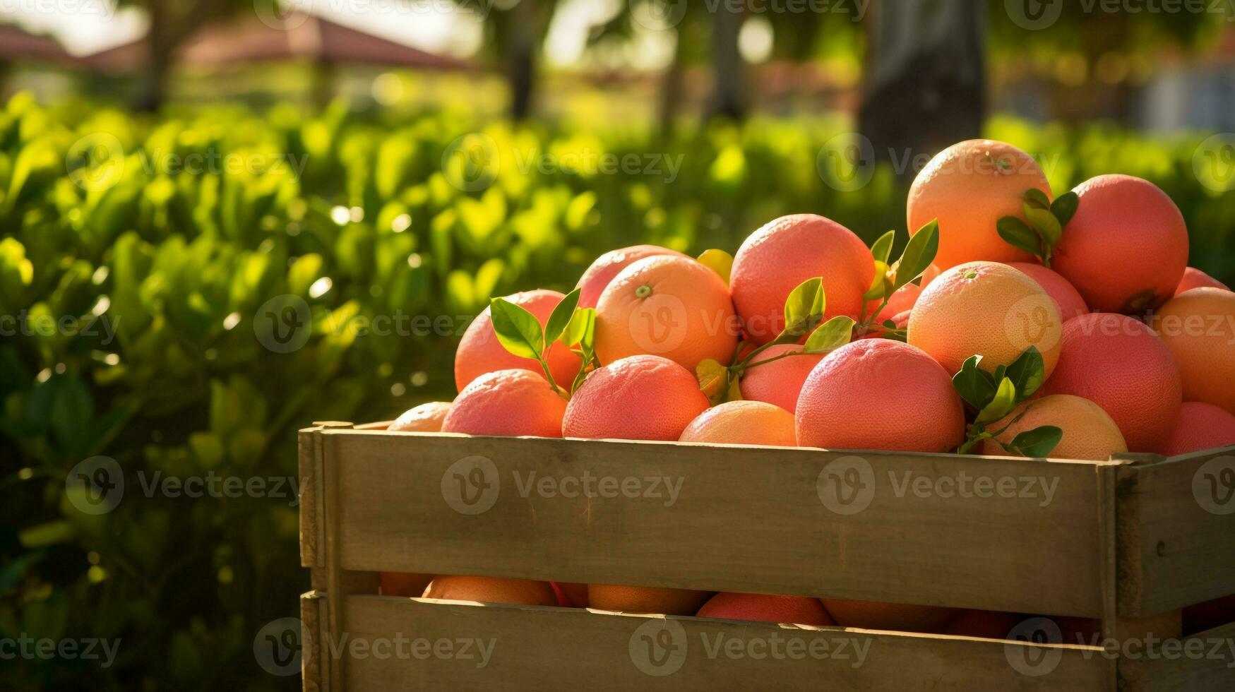 fraîchement choisi grain de raisin fruit de jardin mis dans le des boites. génératif ai photo