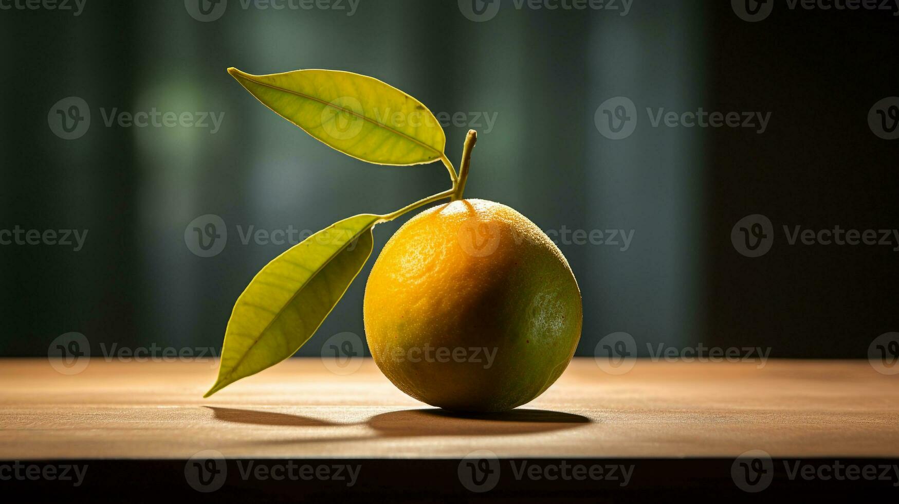 photo de pitomba sur une minimaliste tableau. génératif ai