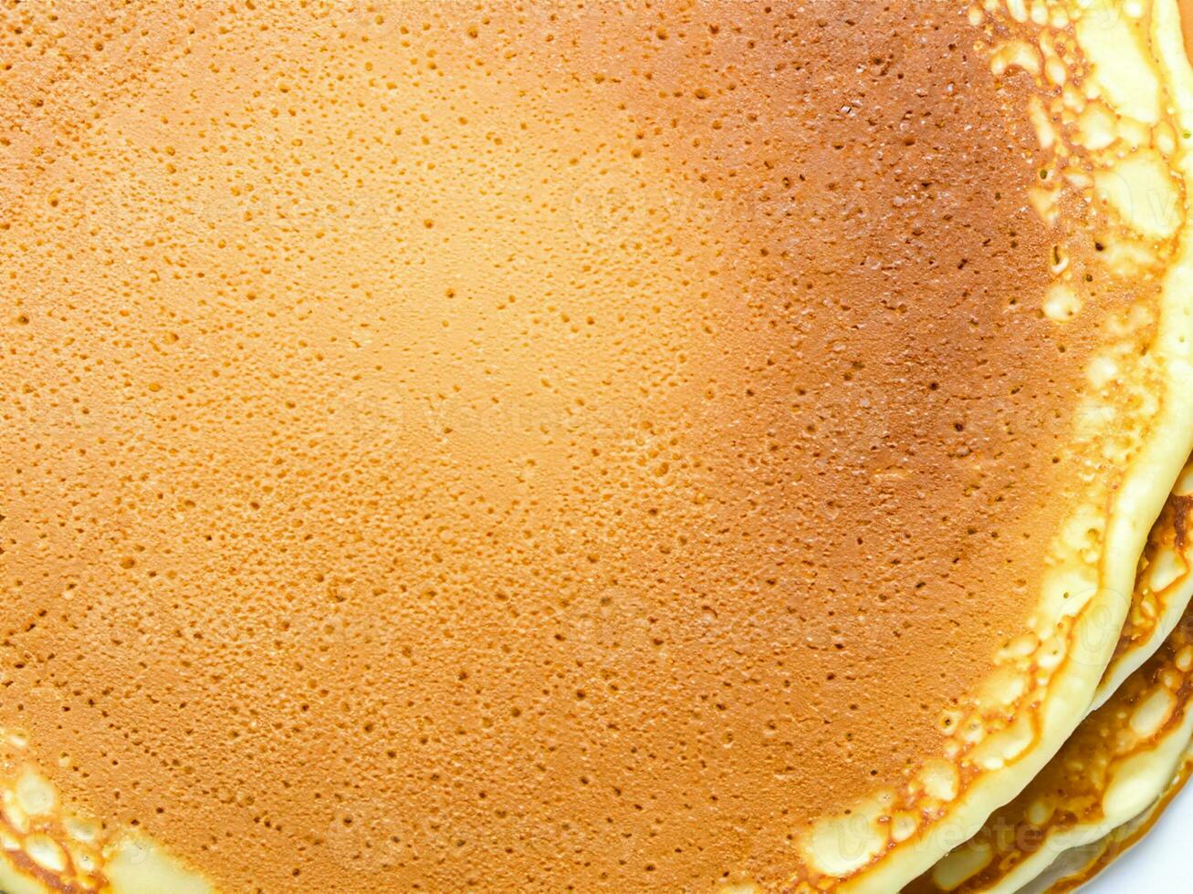 Crêpes dans macro proche en haut photo