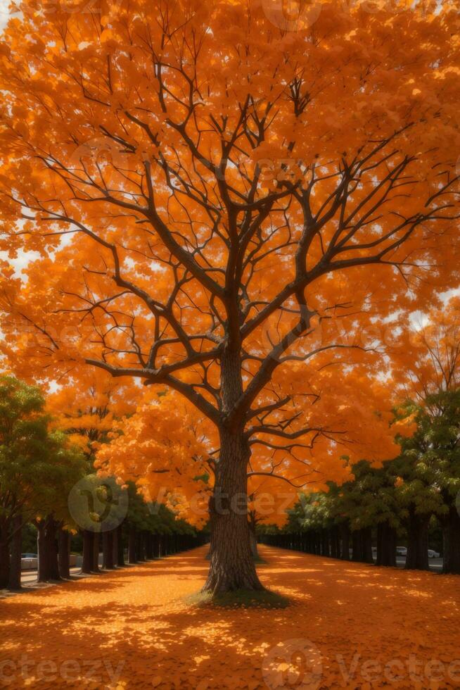 des arbres fond d'écran Télécharger ,HD ai généré photo