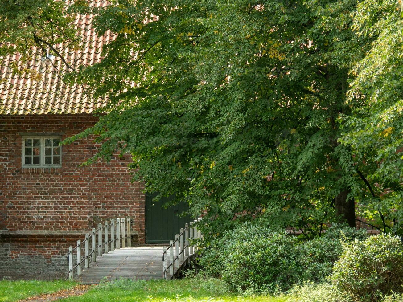 vieux Château nesar norddeich dans Allemagne photo