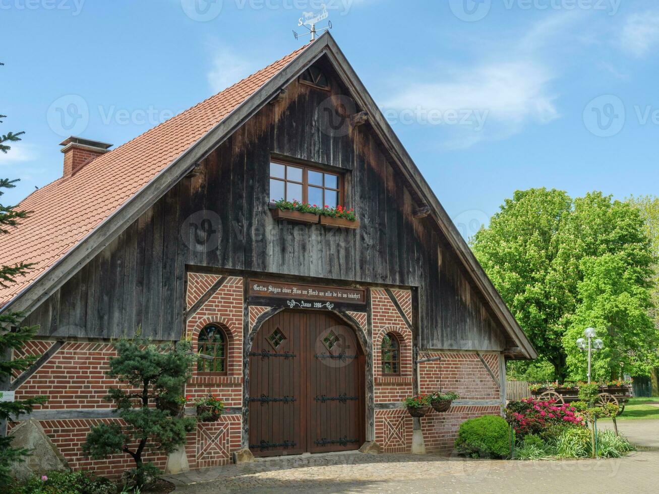 vieille maison en westphalie photo