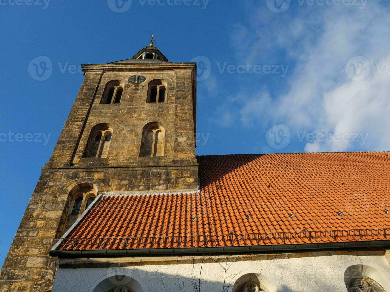 ibbenburen ville dans westphalie photo