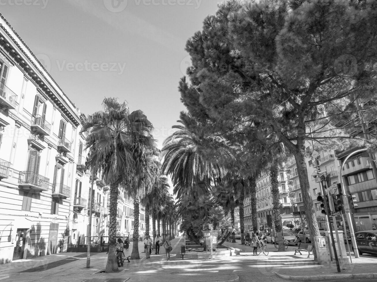 ville de bari en italie photo