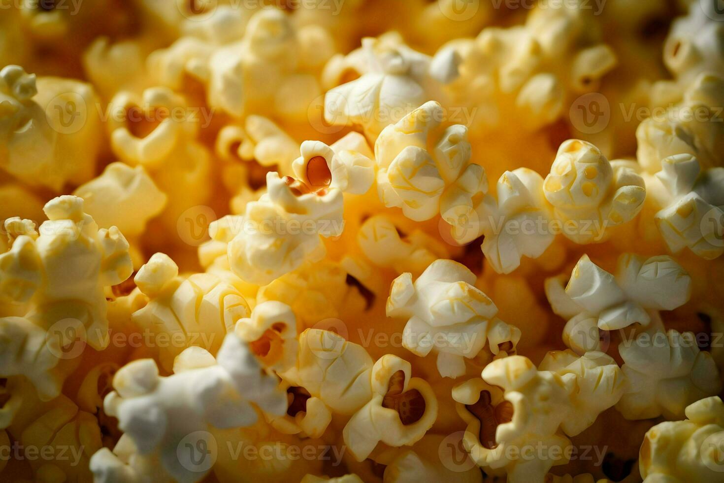 fermer photo de Popcorn. haute qualité. ai génératif