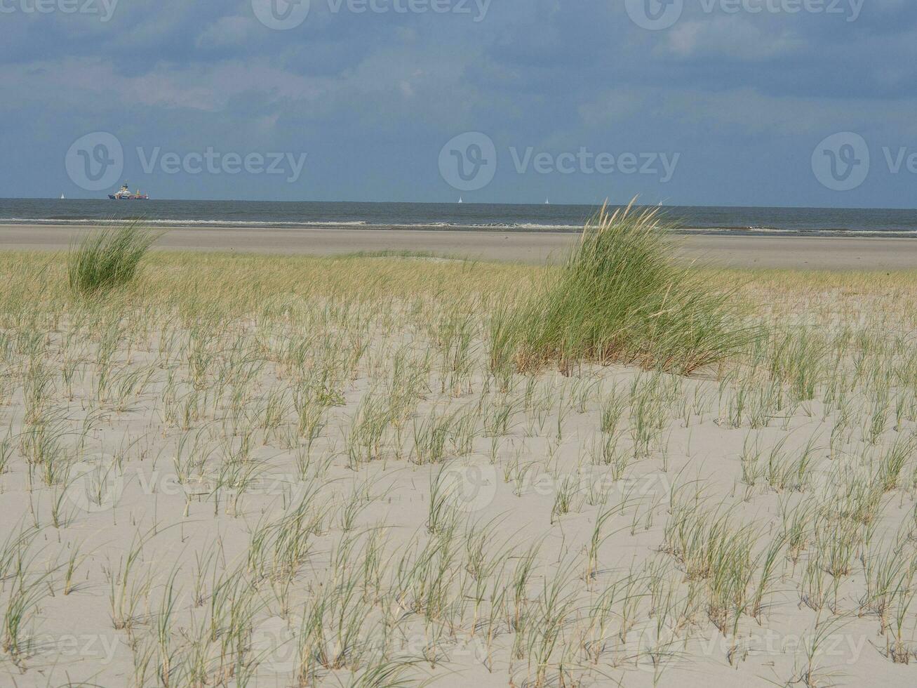 le plage de Spiekeroog photo