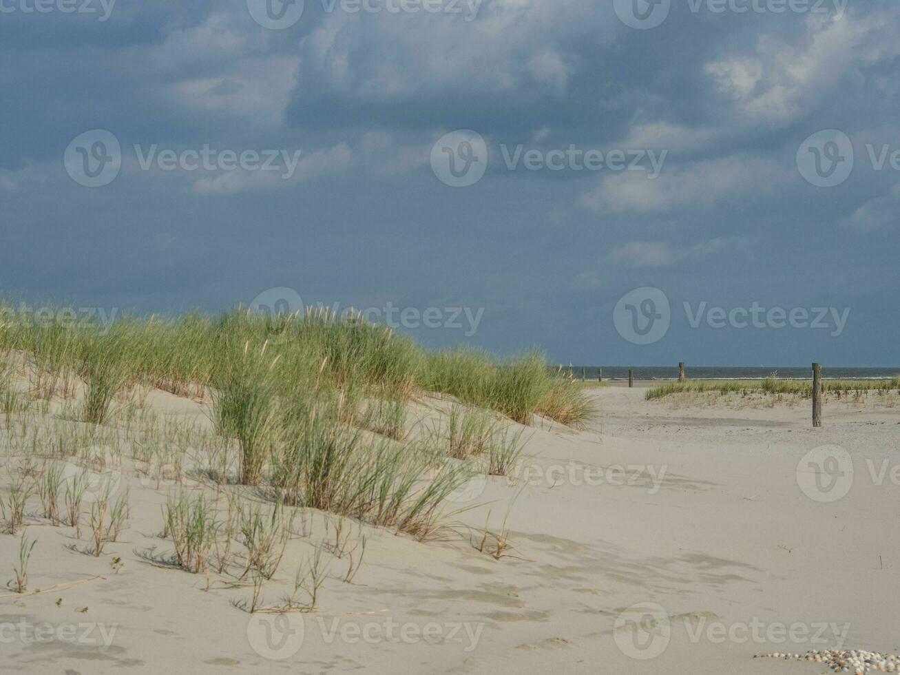 le plage de Spiekeroog photo