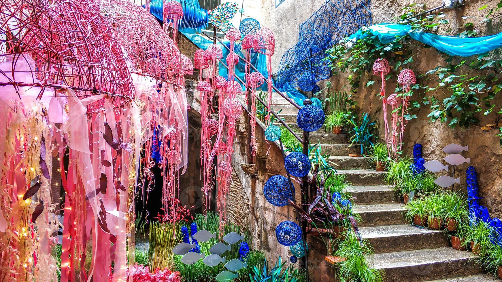 festival des fleurs à girona temps de flors, espagne. 2018 photo