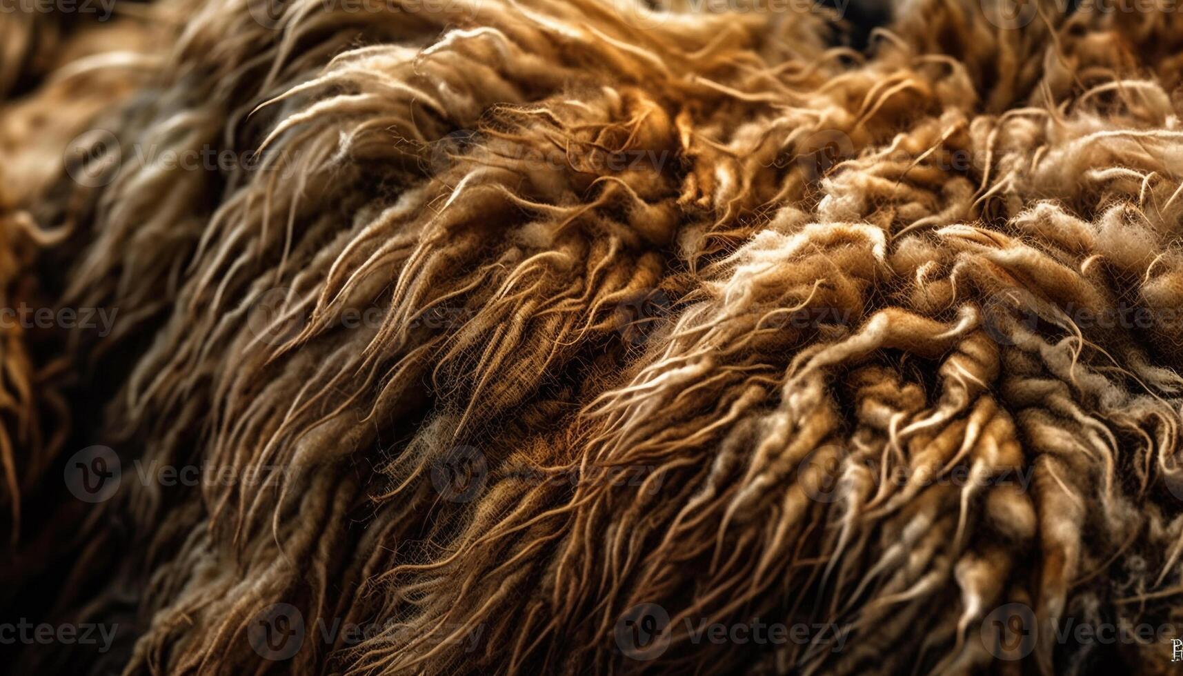 hirsute fourrure de une choyé animal de compagnie chien généré par ai photo