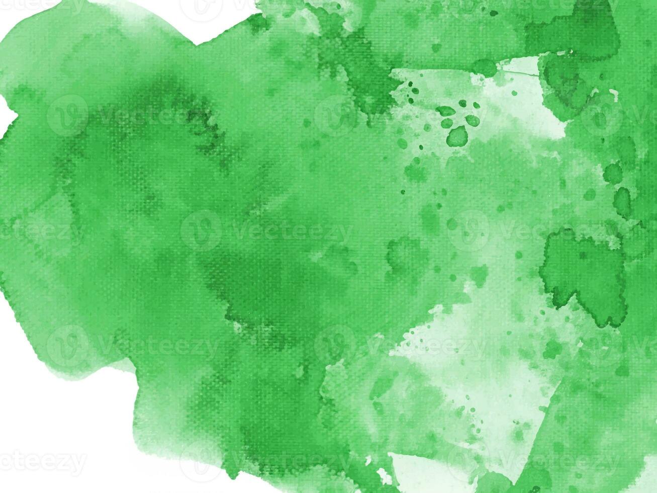 aquarelle abstrait vert tache photo