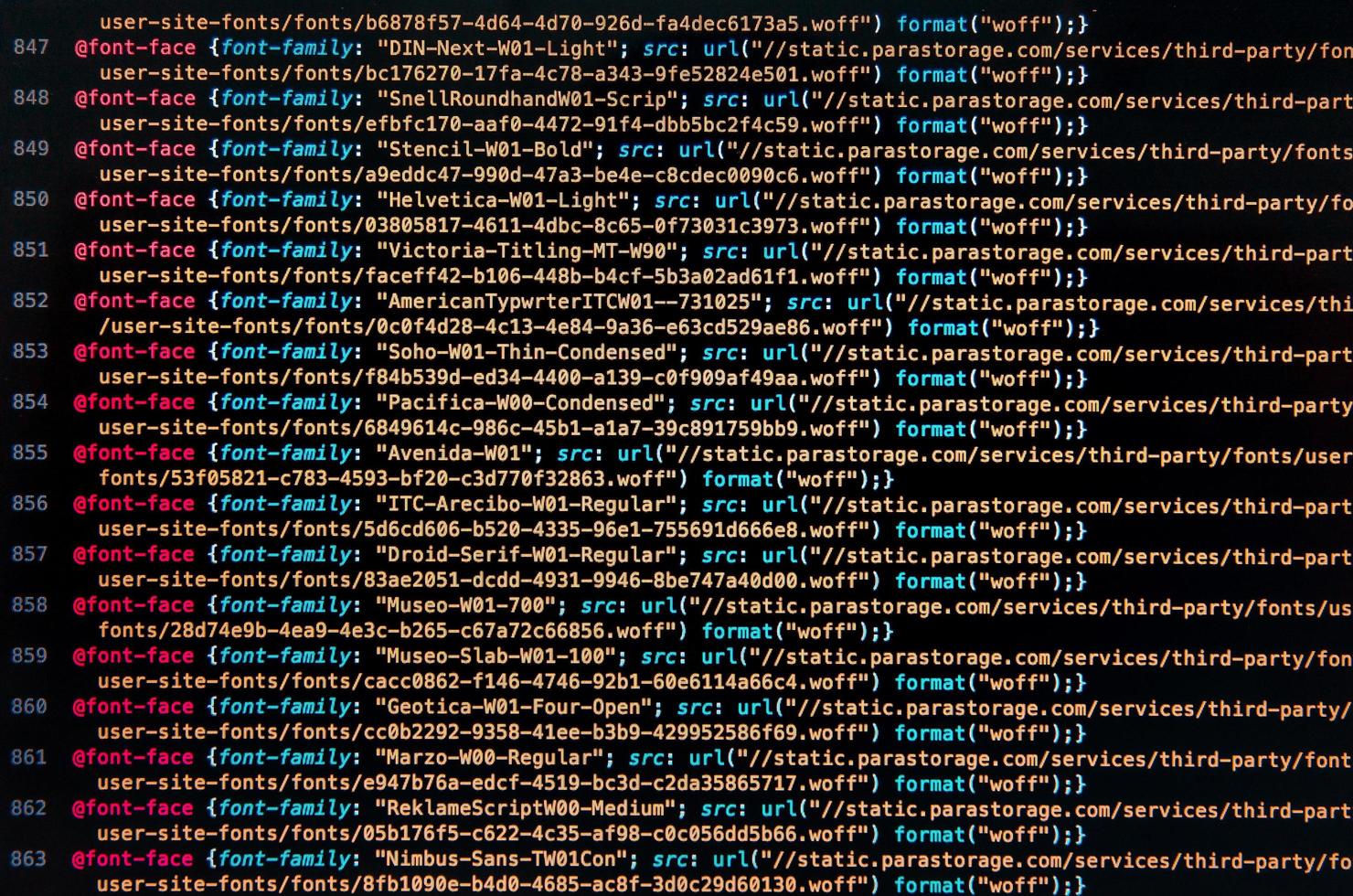 code source et fond d'écran du bureau par codage et programmation. photo