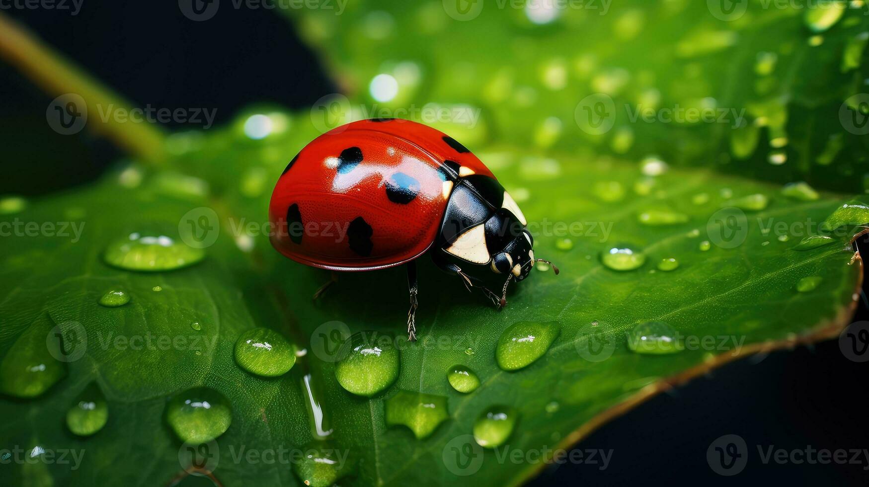 environnement écologie macro Contexte macro ai généré photo