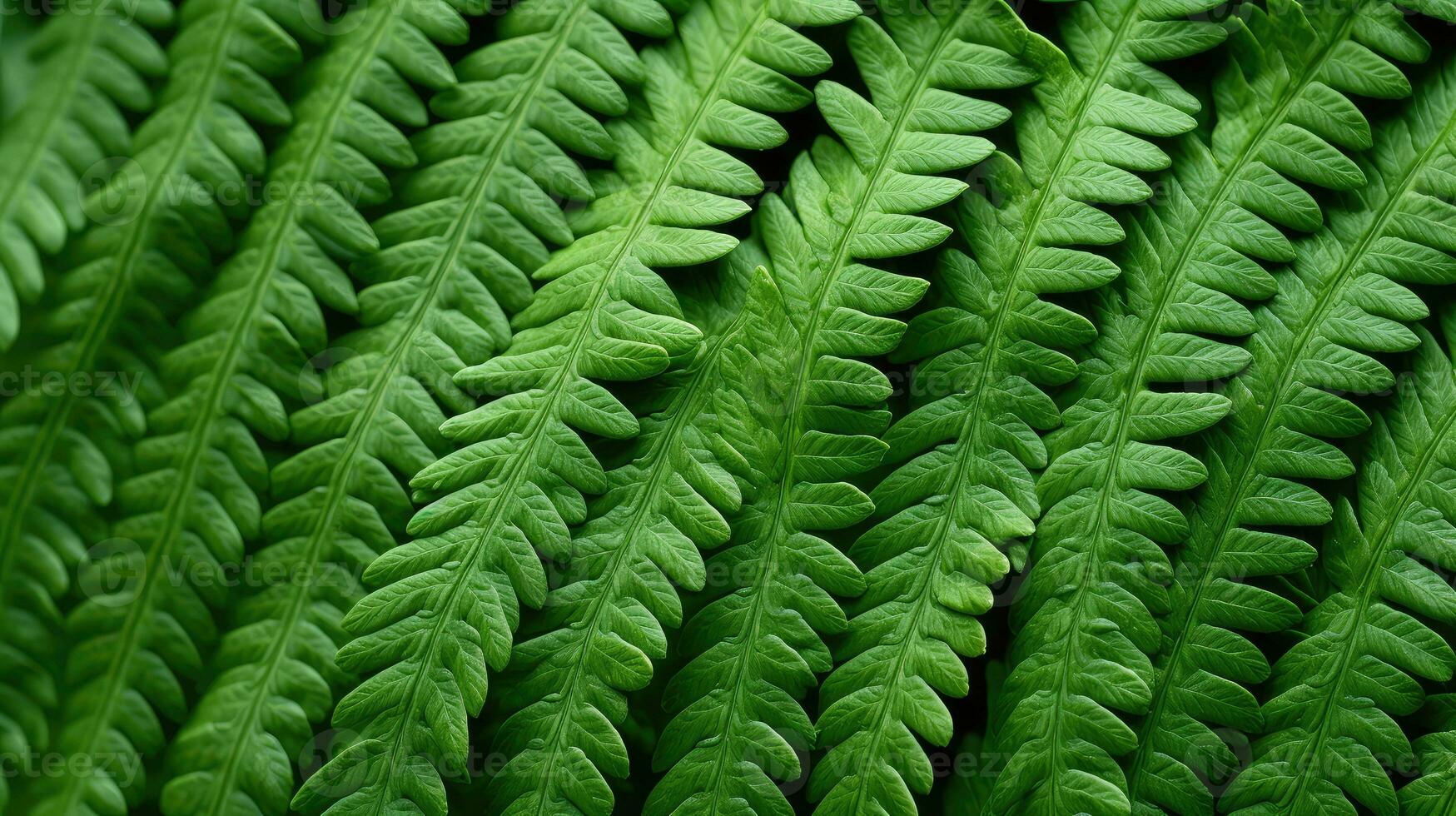 feuilles vert macro Contexte texture ai généré photo