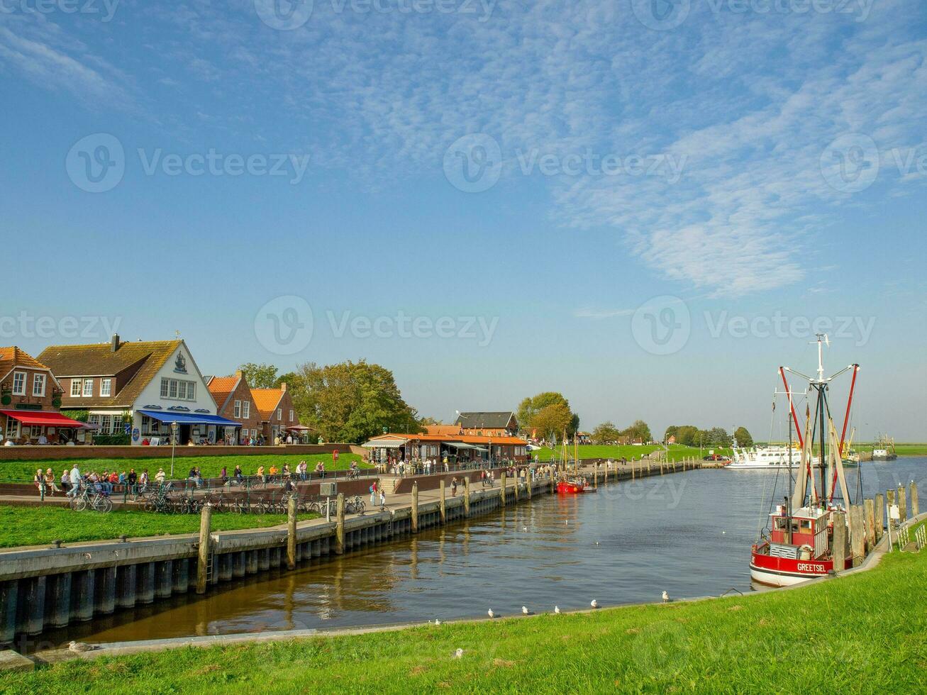 greetsiel à la mer du nord photo