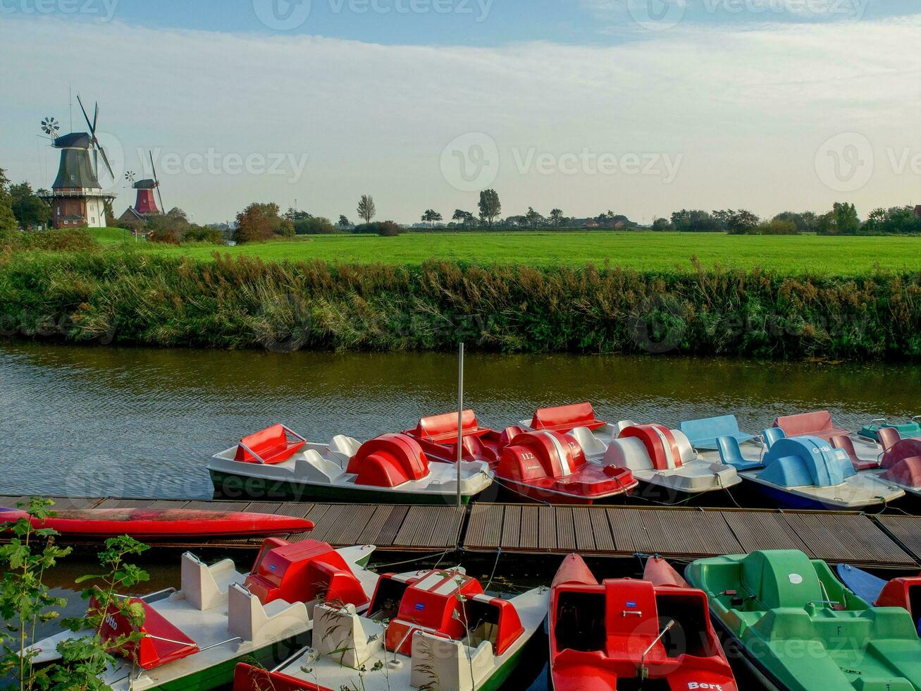 greetsiel à la mer du nord photo