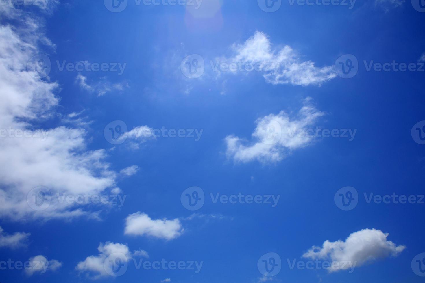 ciel d'été avec fond de nuages estampes modernes de haute qualité photo
