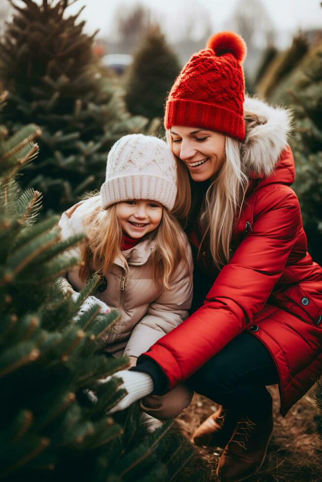 hiver traditions et amusement - ai généré photo