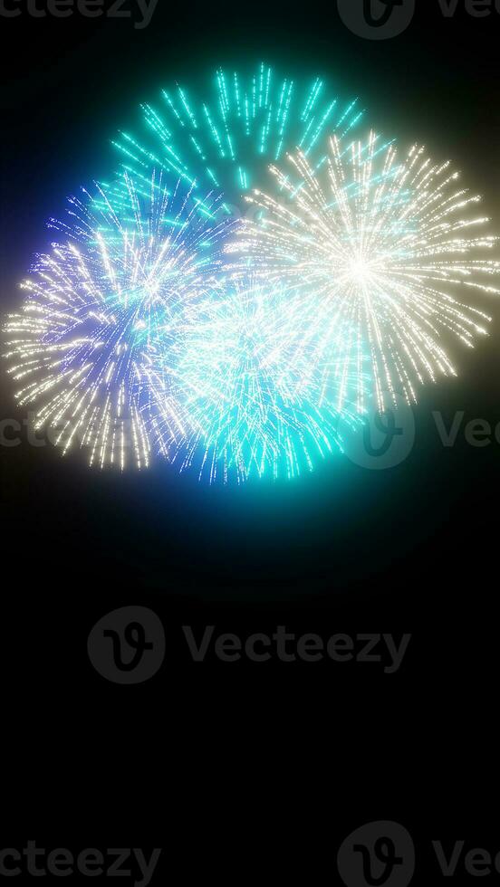 feux d'artifice recouvrir effet pour vacances dessins photo